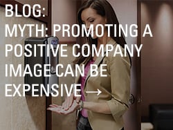 Blog myth promoting positive company image thubmnail